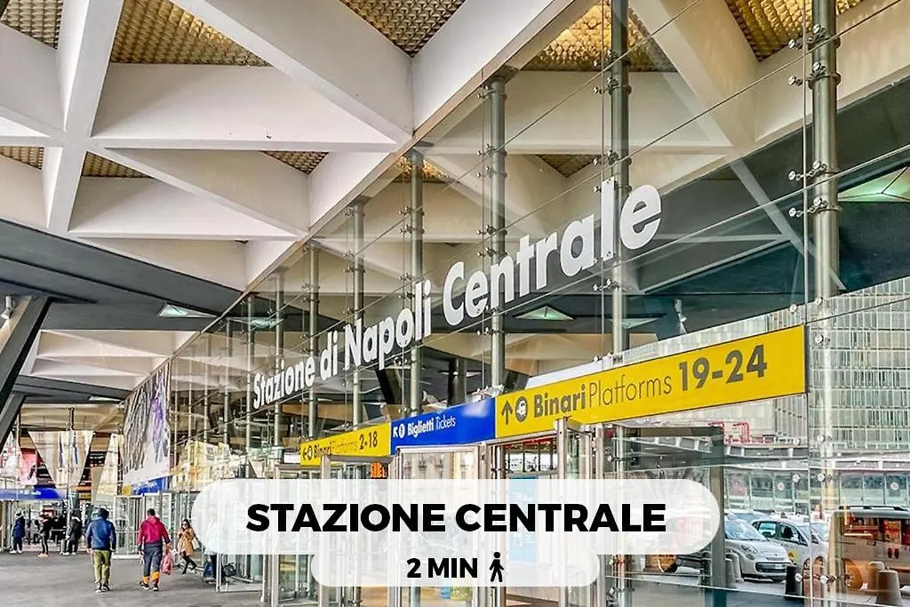 Stazione Centrale A 160M - Mediterranea Apartment Naples Italy